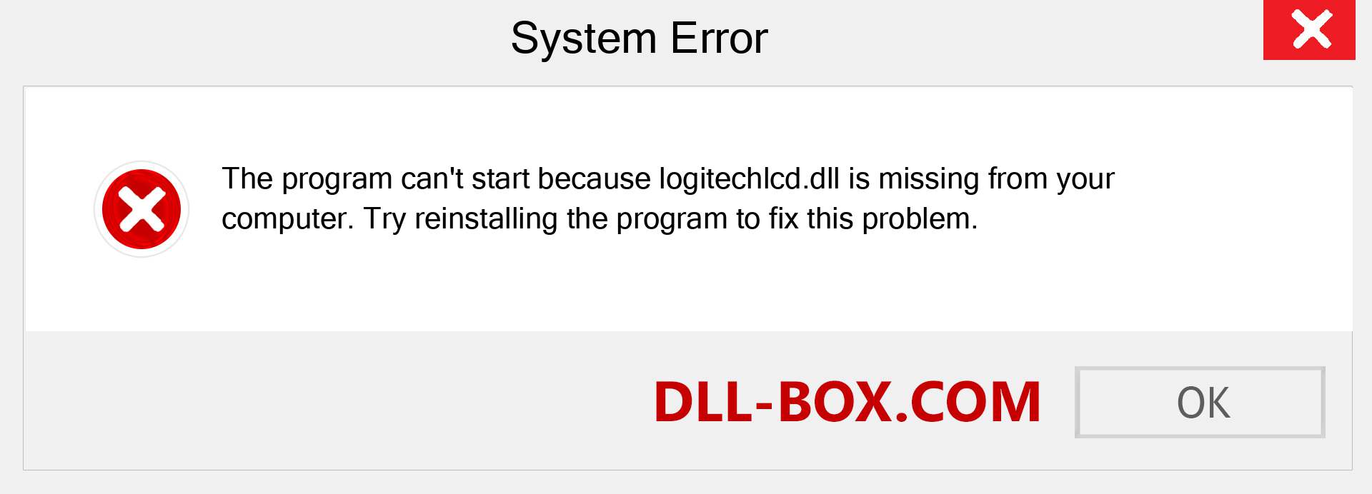  logitechlcd.dll file is missing?. Download for Windows 7, 8, 10 - Fix  logitechlcd dll Missing Error on Windows, photos, images