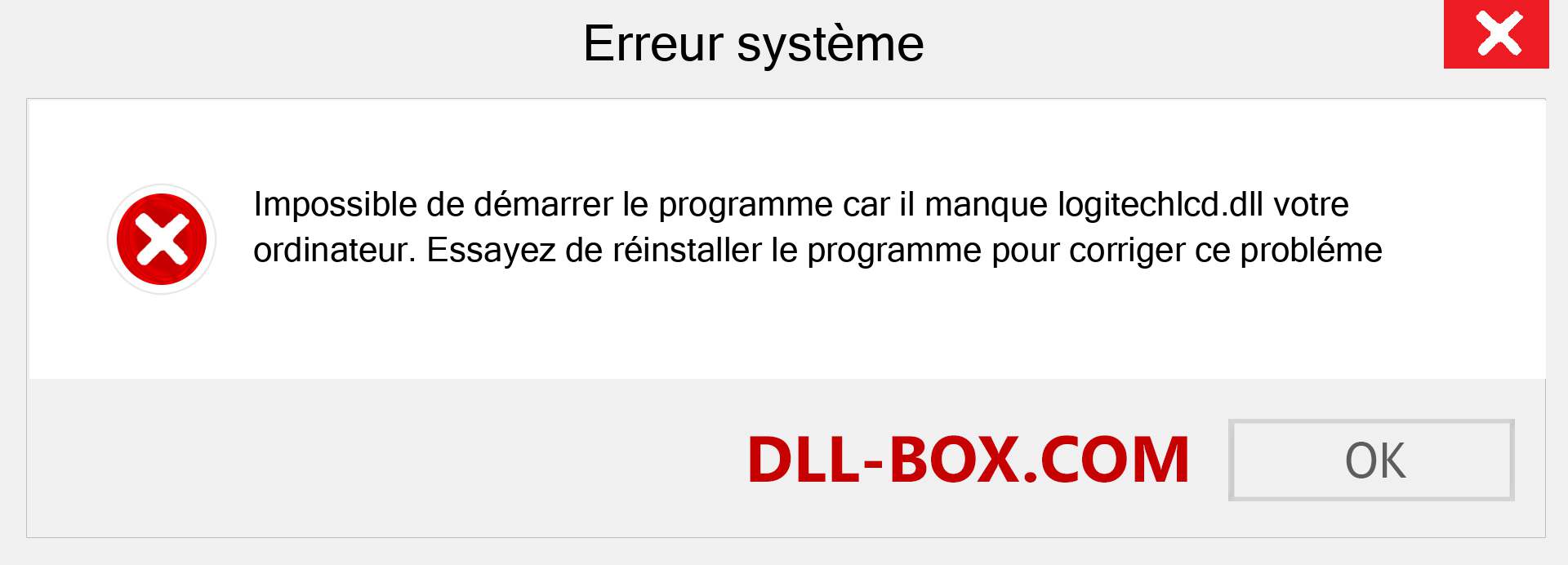 Le fichier logitechlcd.dll est manquant ?. Télécharger pour Windows 7, 8, 10 - Correction de l'erreur manquante logitechlcd dll sur Windows, photos, images